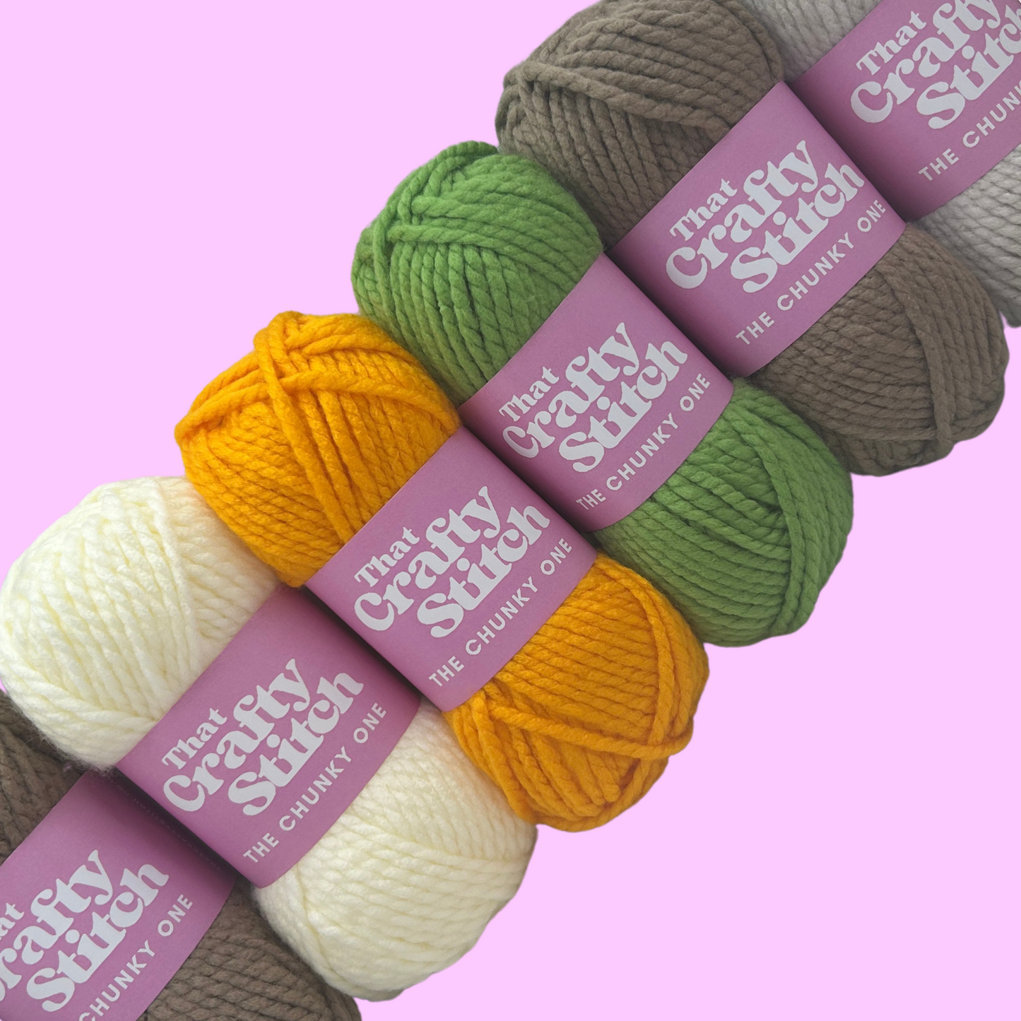 Autumn super chunky yarn bundle