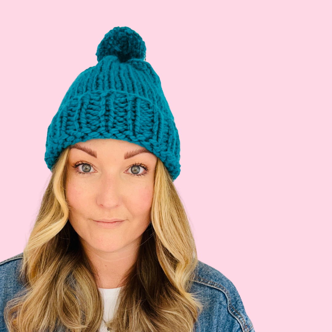 bobble hat knitting pattern
