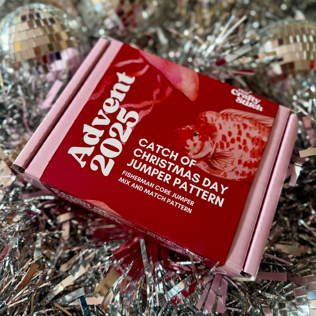 2025 Knitting advent calendar - that crafty stitch | fisherman core jumper knitting pattern | chunky fisherman style jumper advent calendar