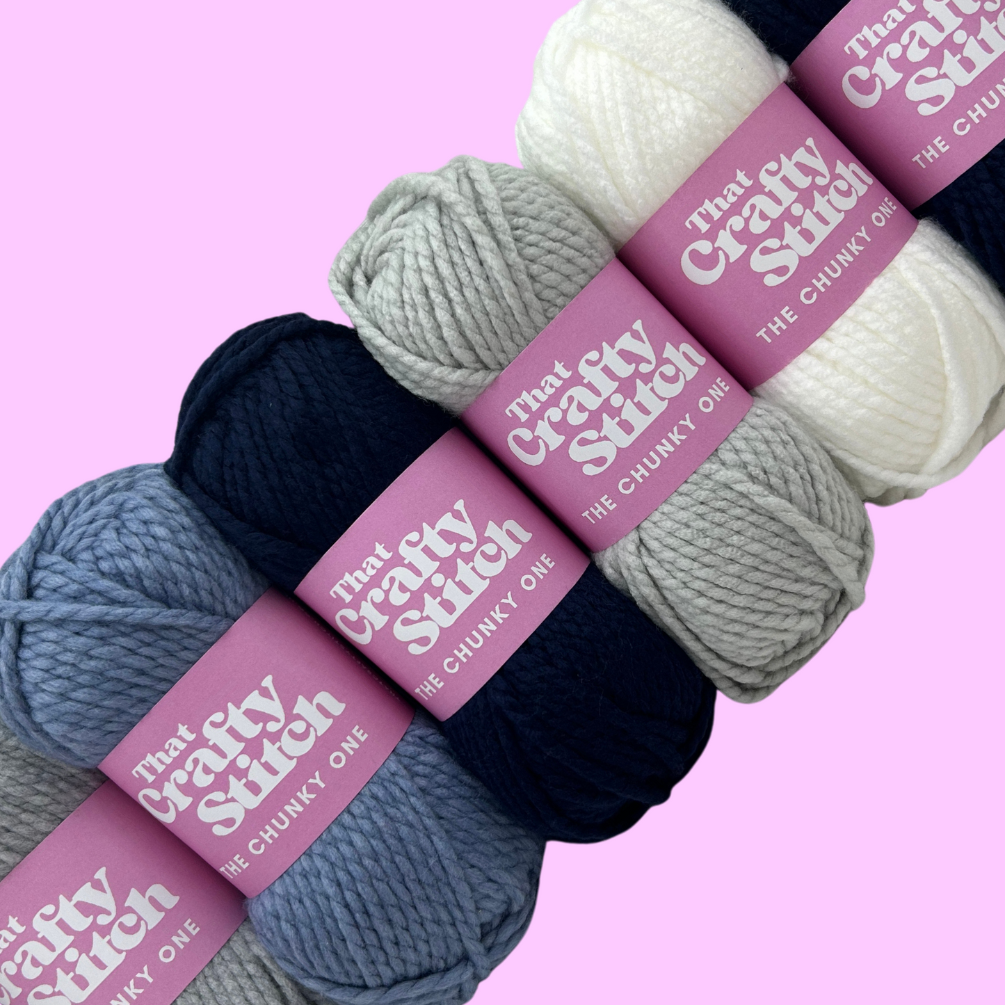 Super chunky yarn bundle