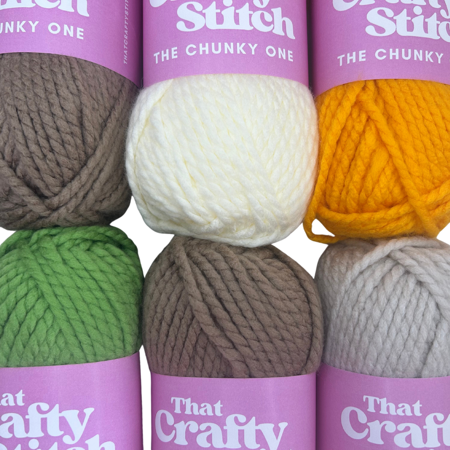 Super chunky yarn bundle
