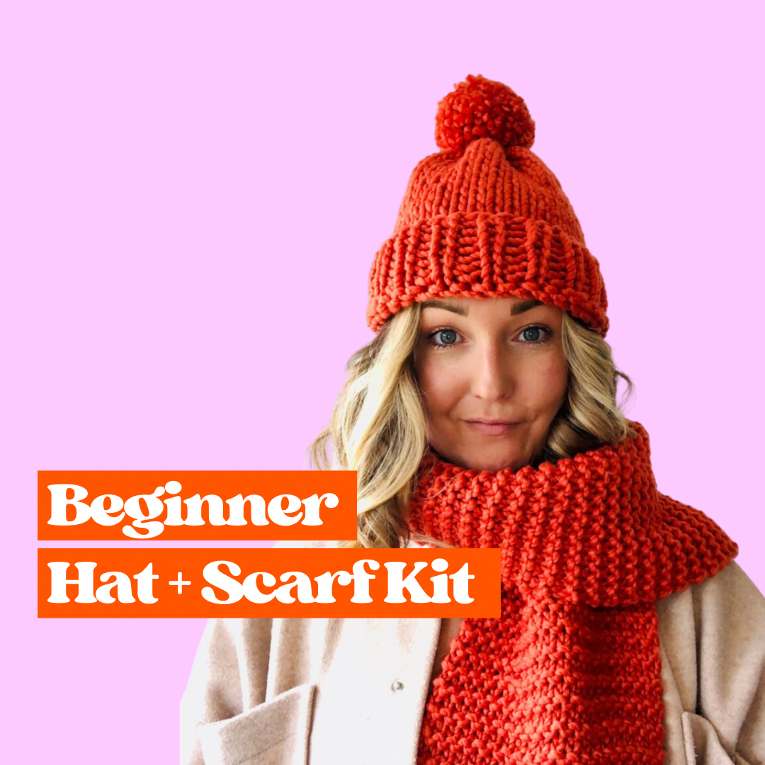 Learn to sales knit a hat