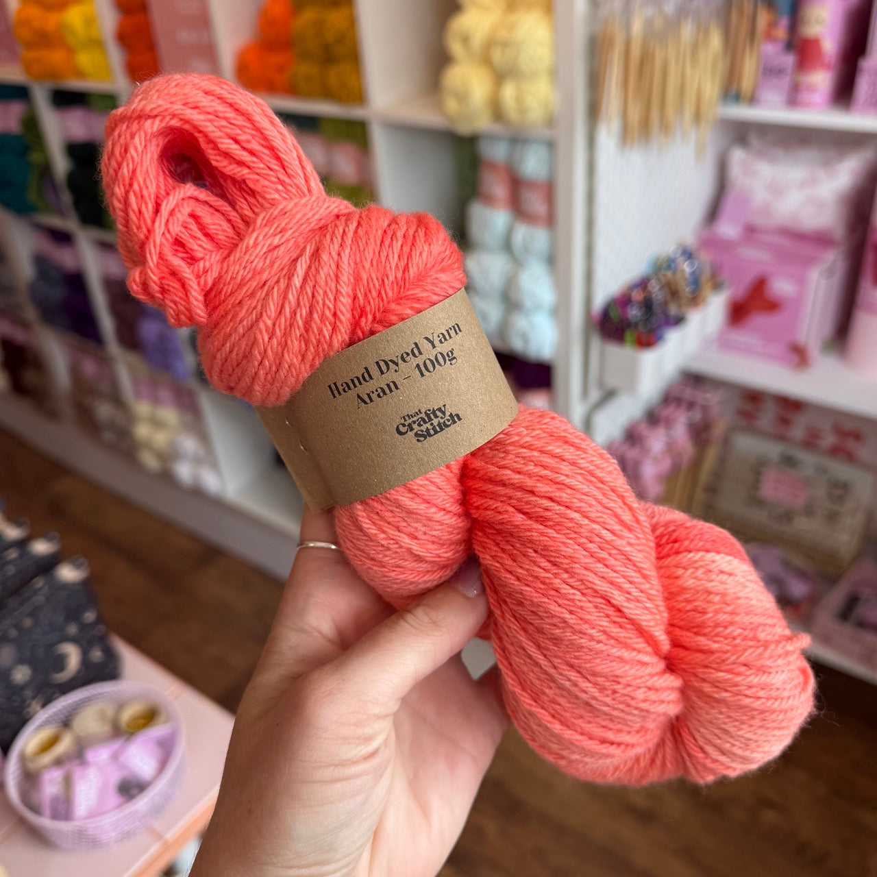 HAND DYED YARN - ARAN MERINO