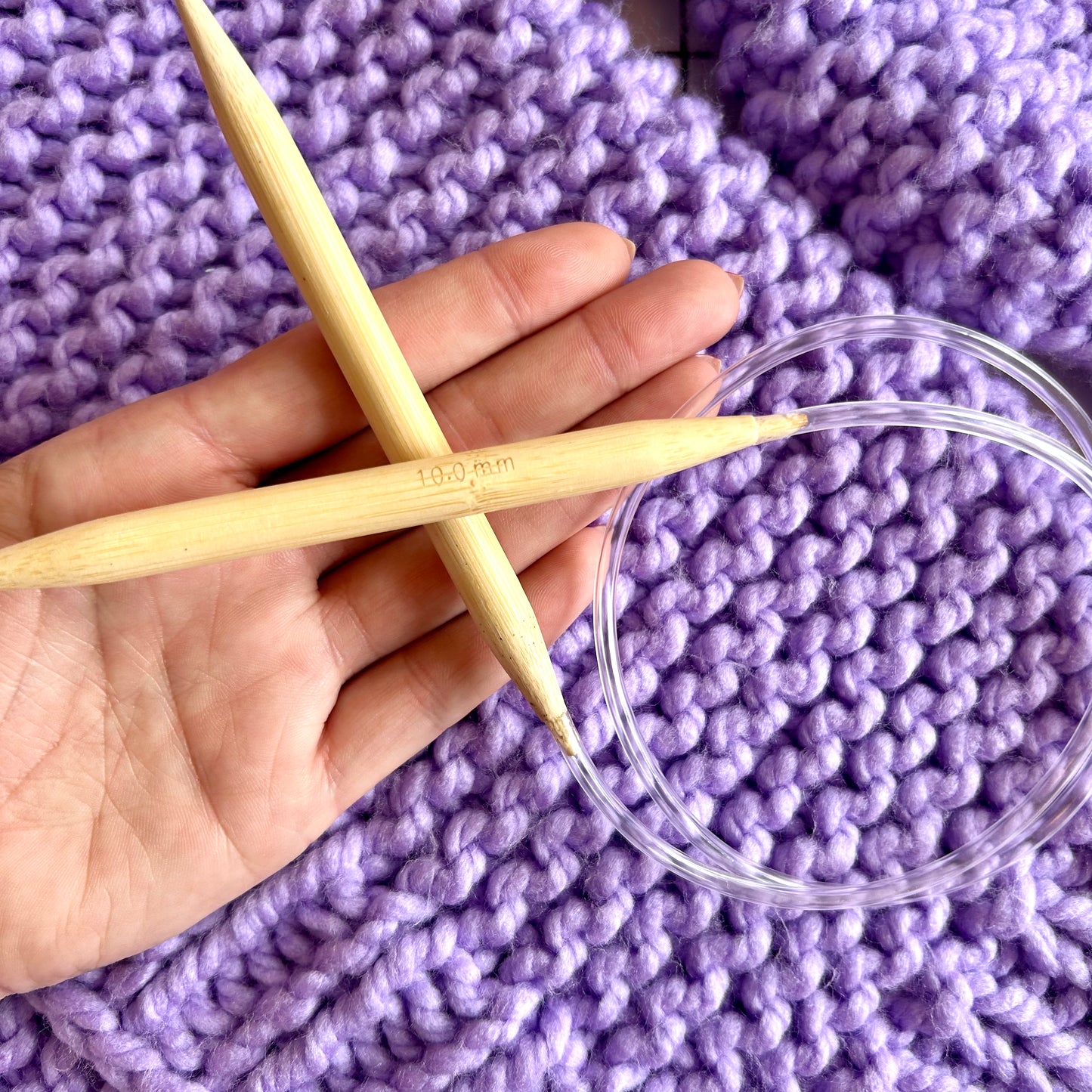 10mm knitting needle bundle | wooden knitting needle bundle | circular and straight knitting needles