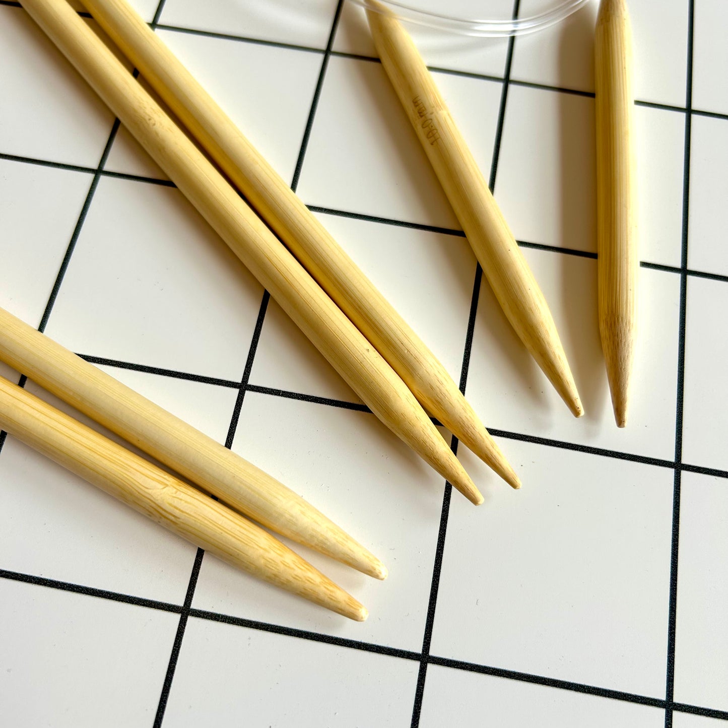 10mm knitting needle bundle | wooden knitting needle bundle | circular and straight knitting needles