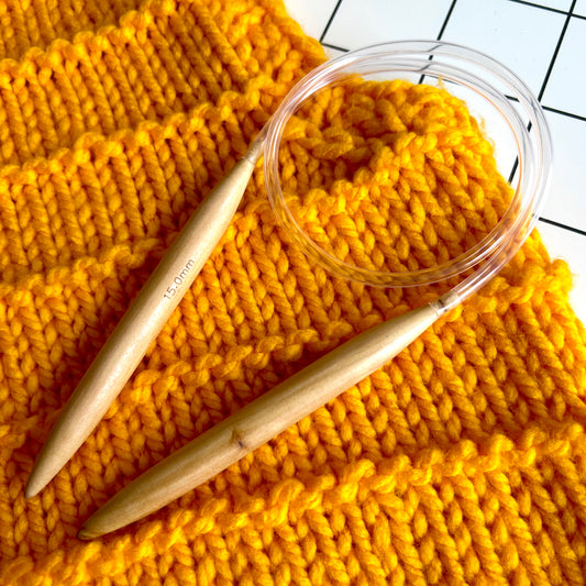 15mm circular knitting needles | bamboo circular knitting needles