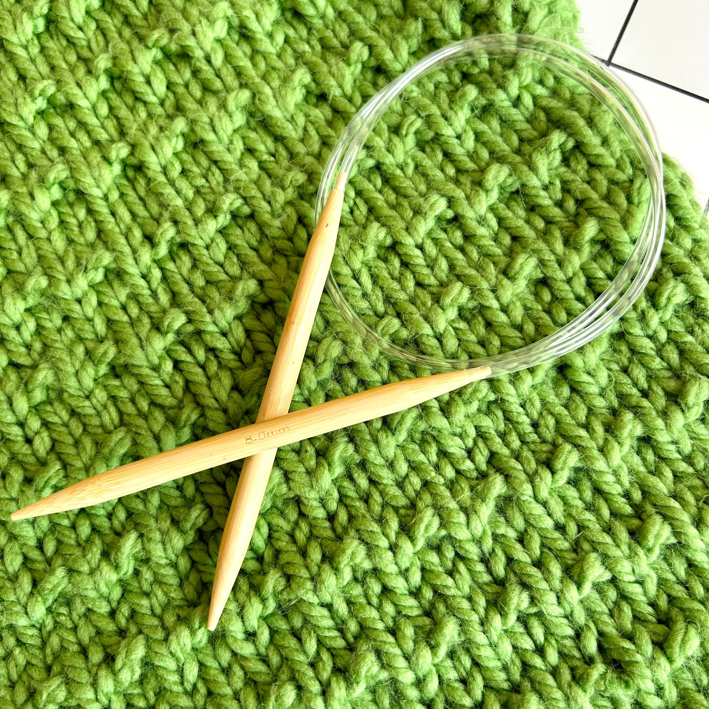 8mm knitting needle bundle | circular and straight knitting needles | Wooden knitting needles