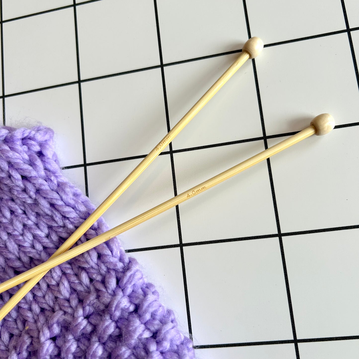 4mm knitting needles | bamboo knitting needles