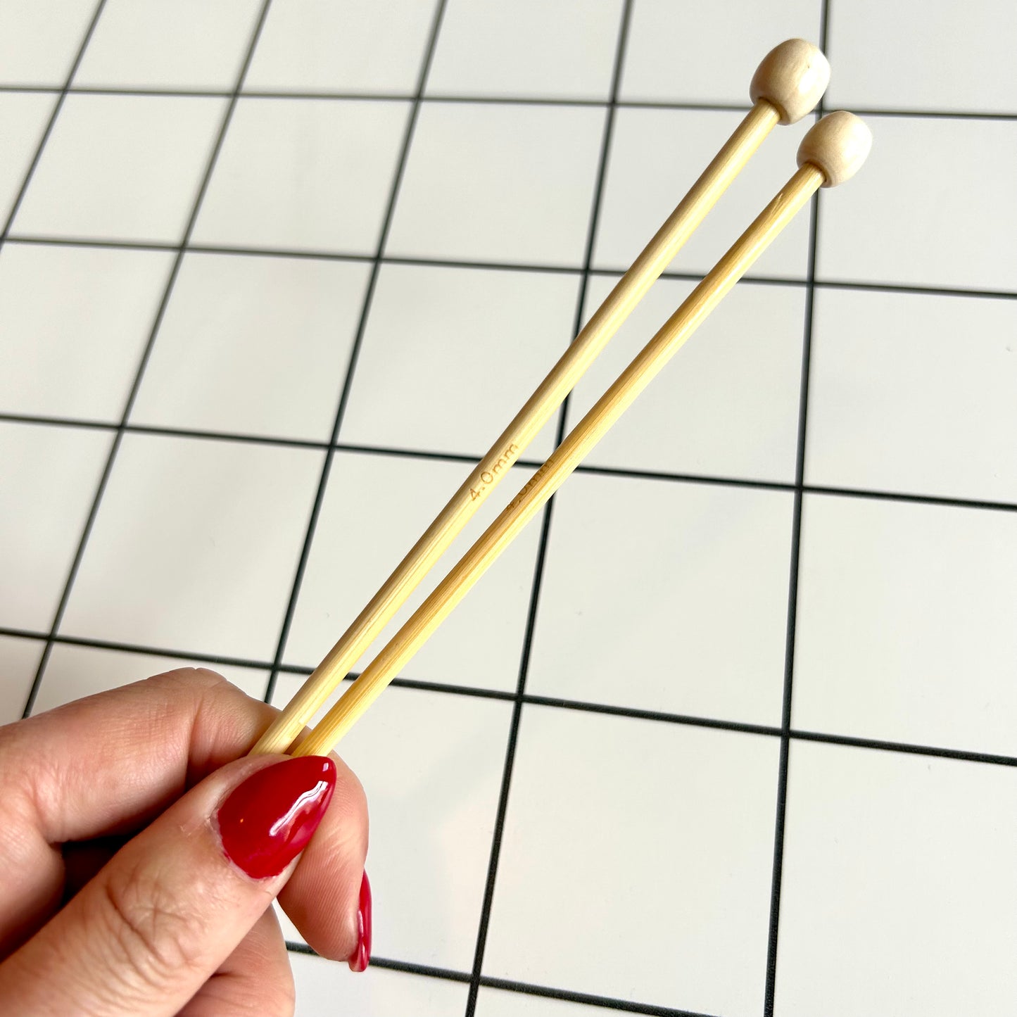 4mm knitting needles | bamboo knitting needles