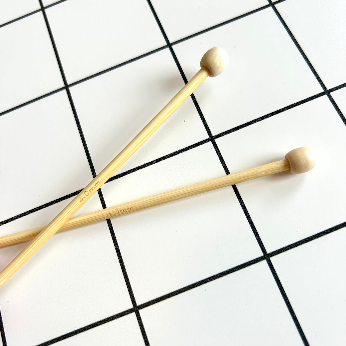 4mm knitting needles | bamboo knitting needles