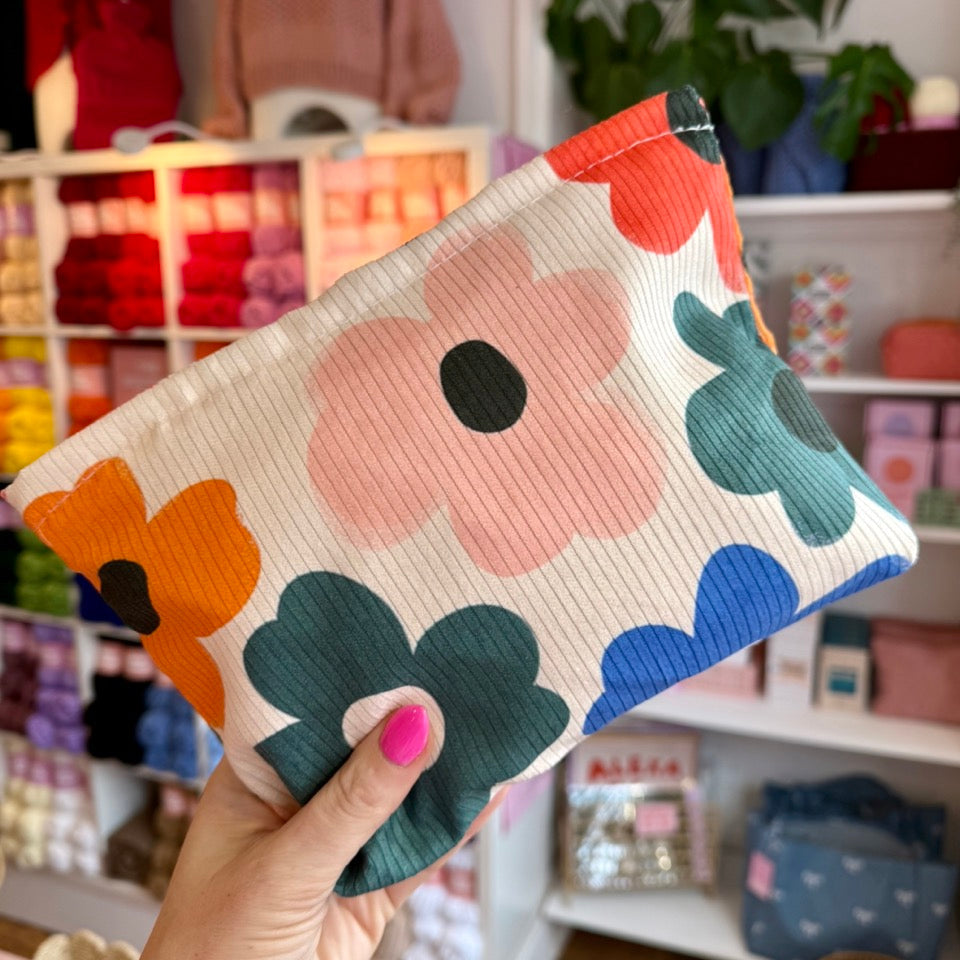 MINI PROJECT BAG - Flowers