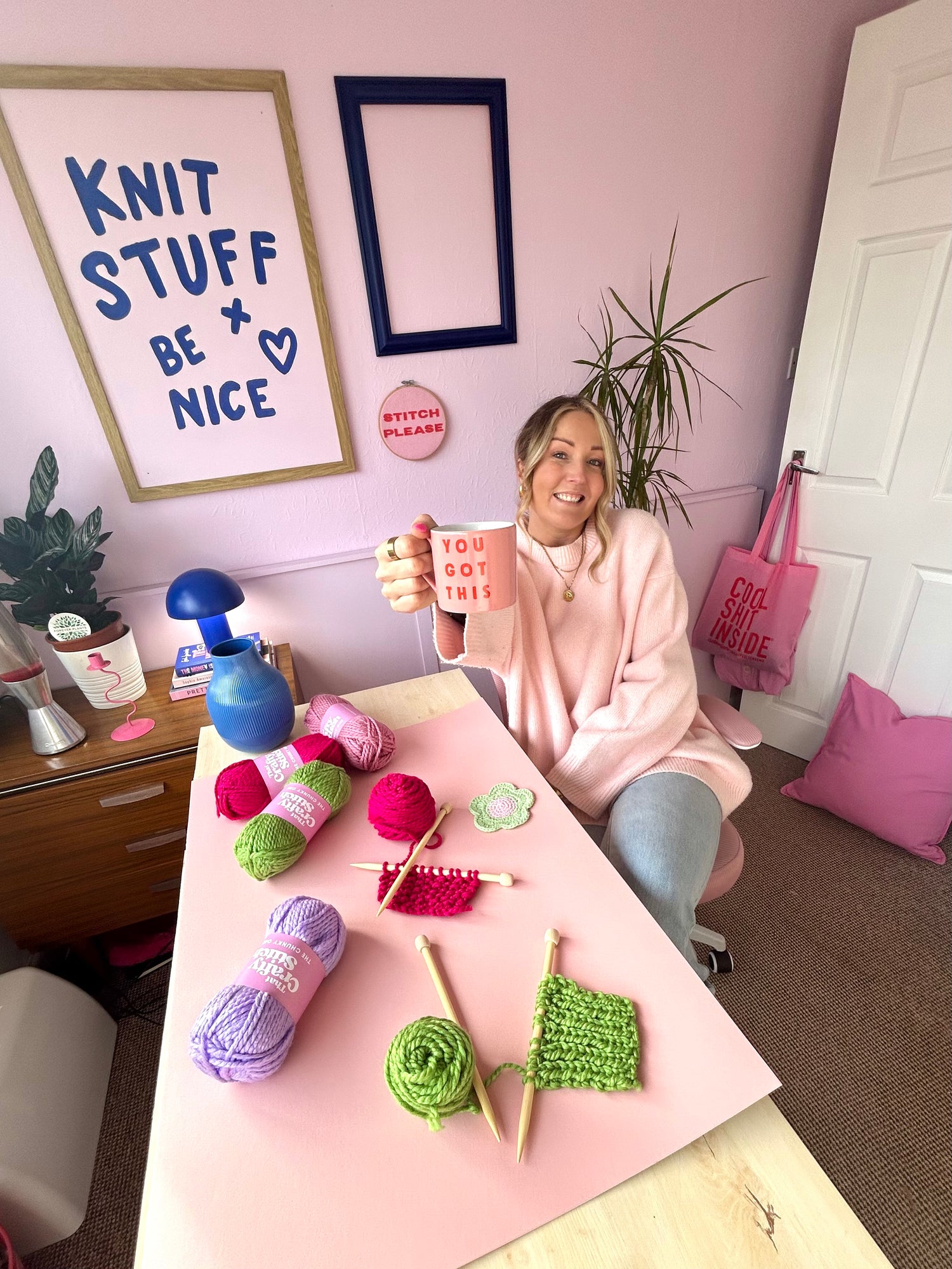 that Crafty Stitch owner - Sam Webber