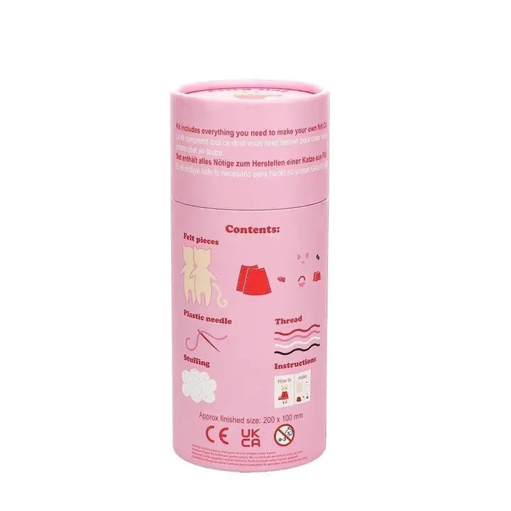 FELT SEWING KIT - CAT