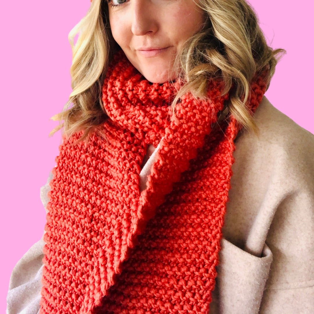 KNITTING KIT - Hat & Scarf Knit Kit