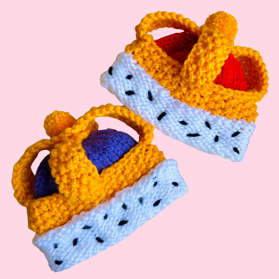 queens crown knitting pattern