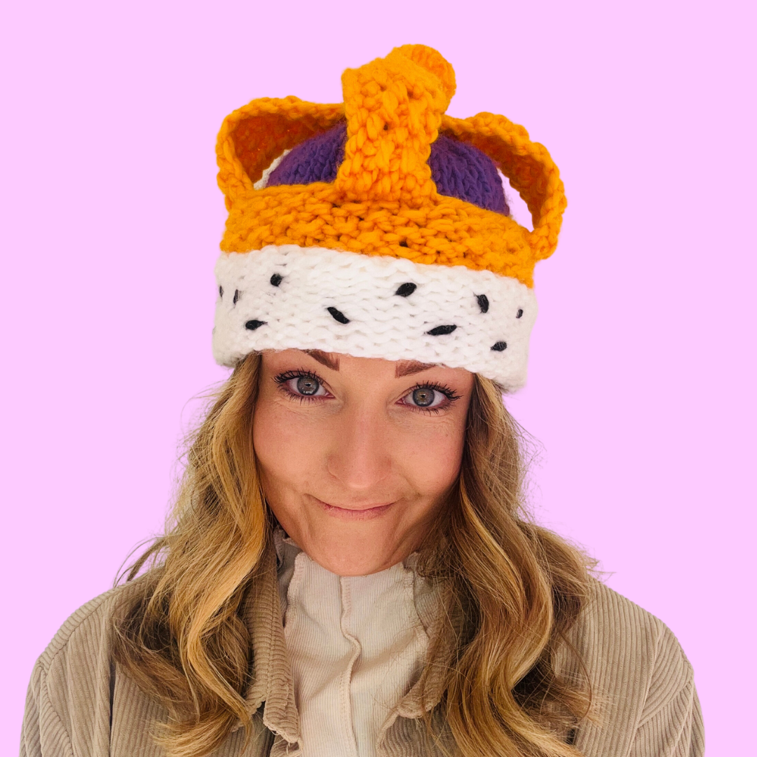 coronation crown knitting pattern