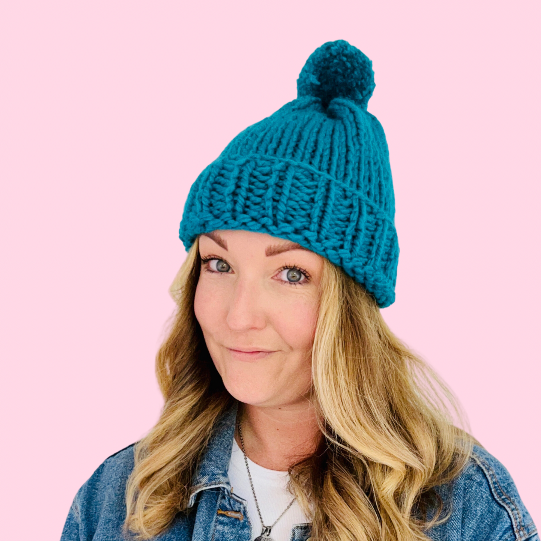 bobble hat knitting pattern