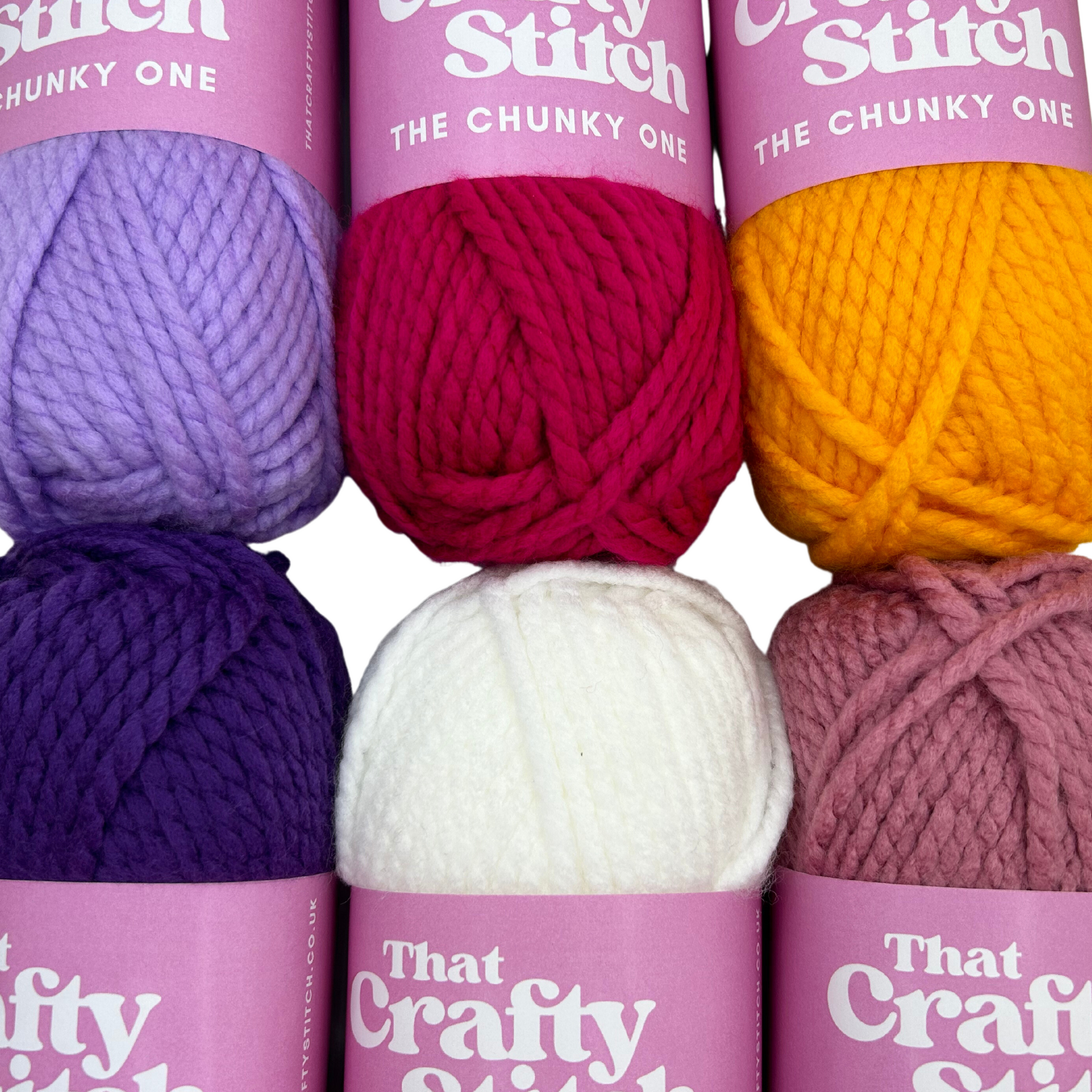 Super chunky yarn bundle