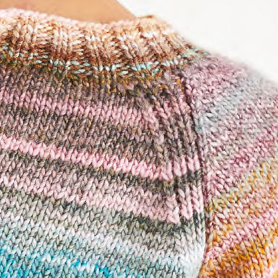 Sirdar jewelspun aran sweater knit kit