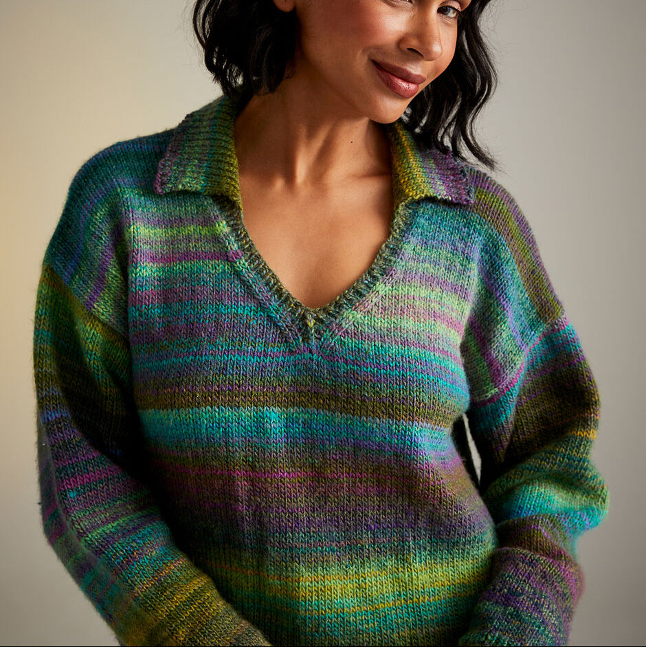 Sirdar jewelspun sweater knit kit