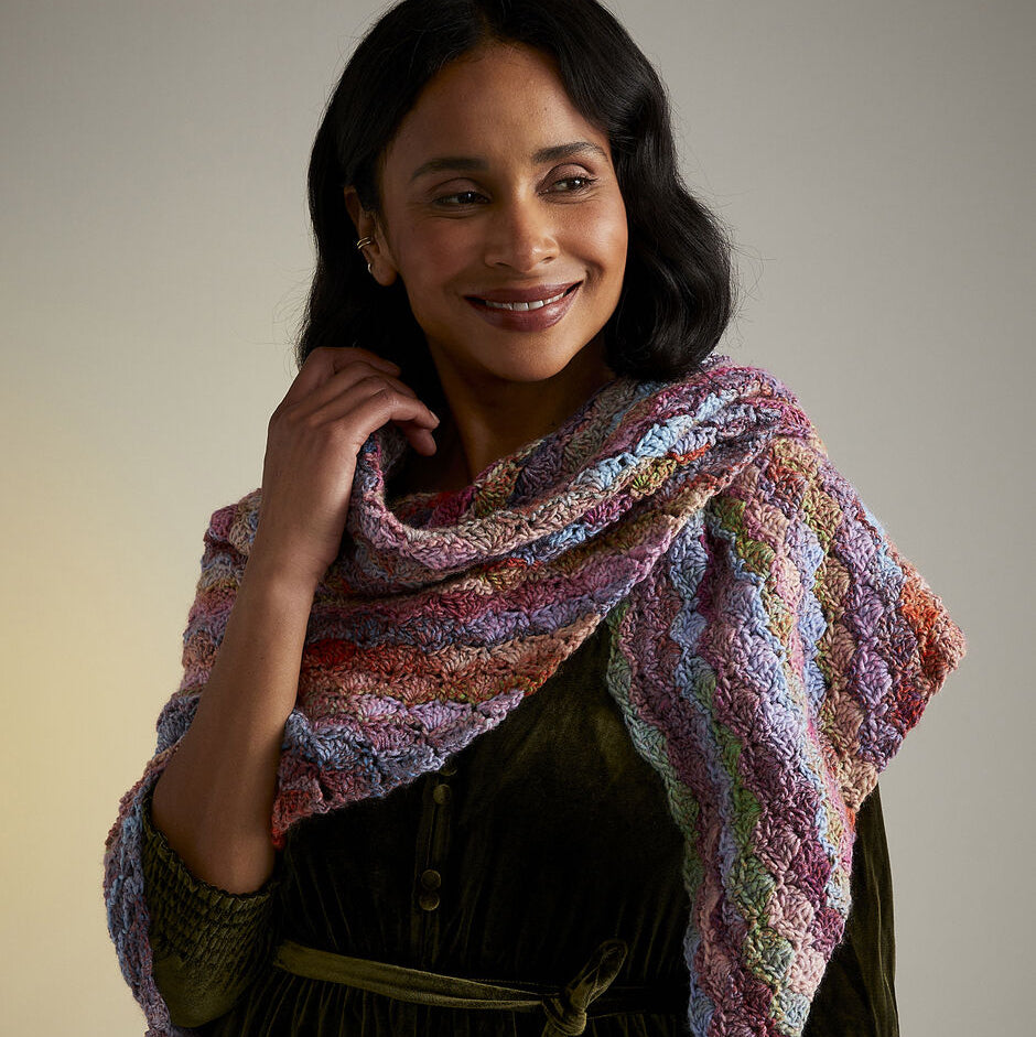 Sirdar Jewelspun aran crochet kit