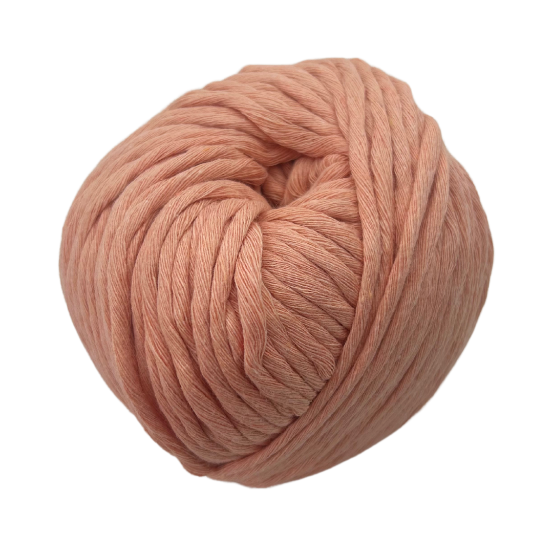 Peachy chunky cotton yarn