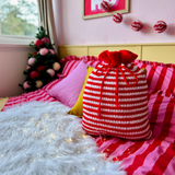 Knitting Pattern - Striped Santa Sack