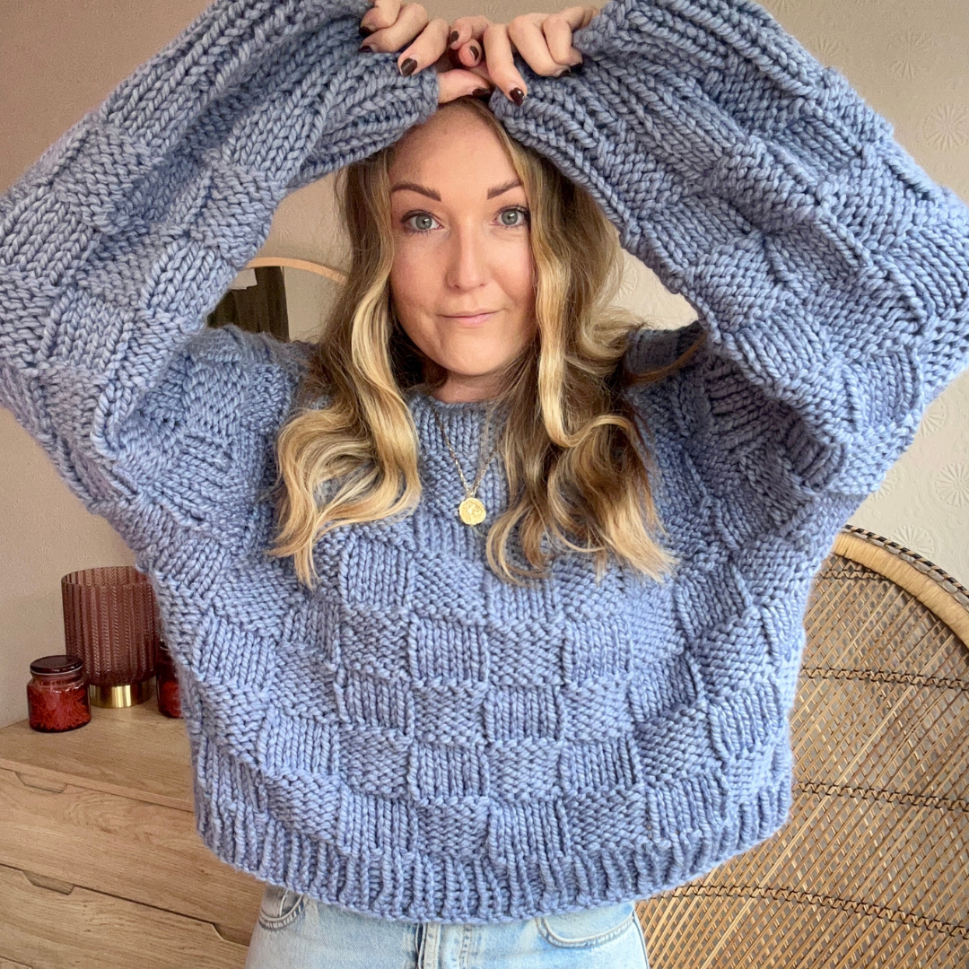 chunky jumper knit kit