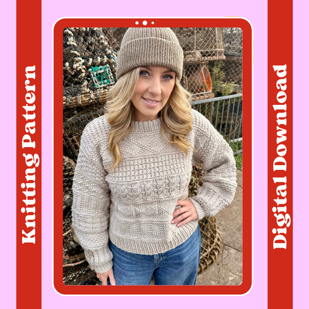 Advent digital pattern | knitting pattern | digital knitting pattern | fisherman core