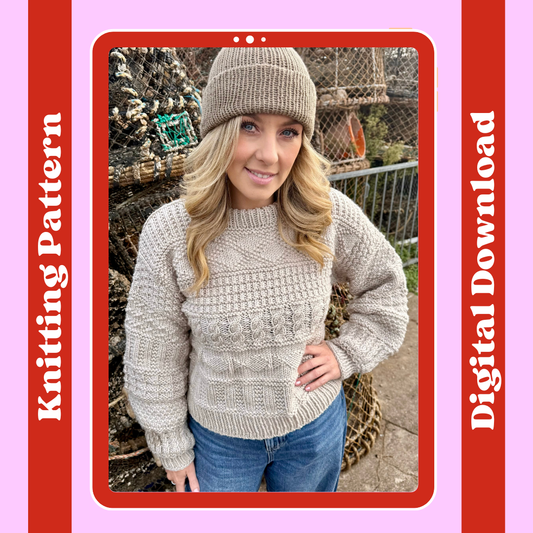 Advent digital pattern | knitting pattern | digital knitting pattern | fisherman core