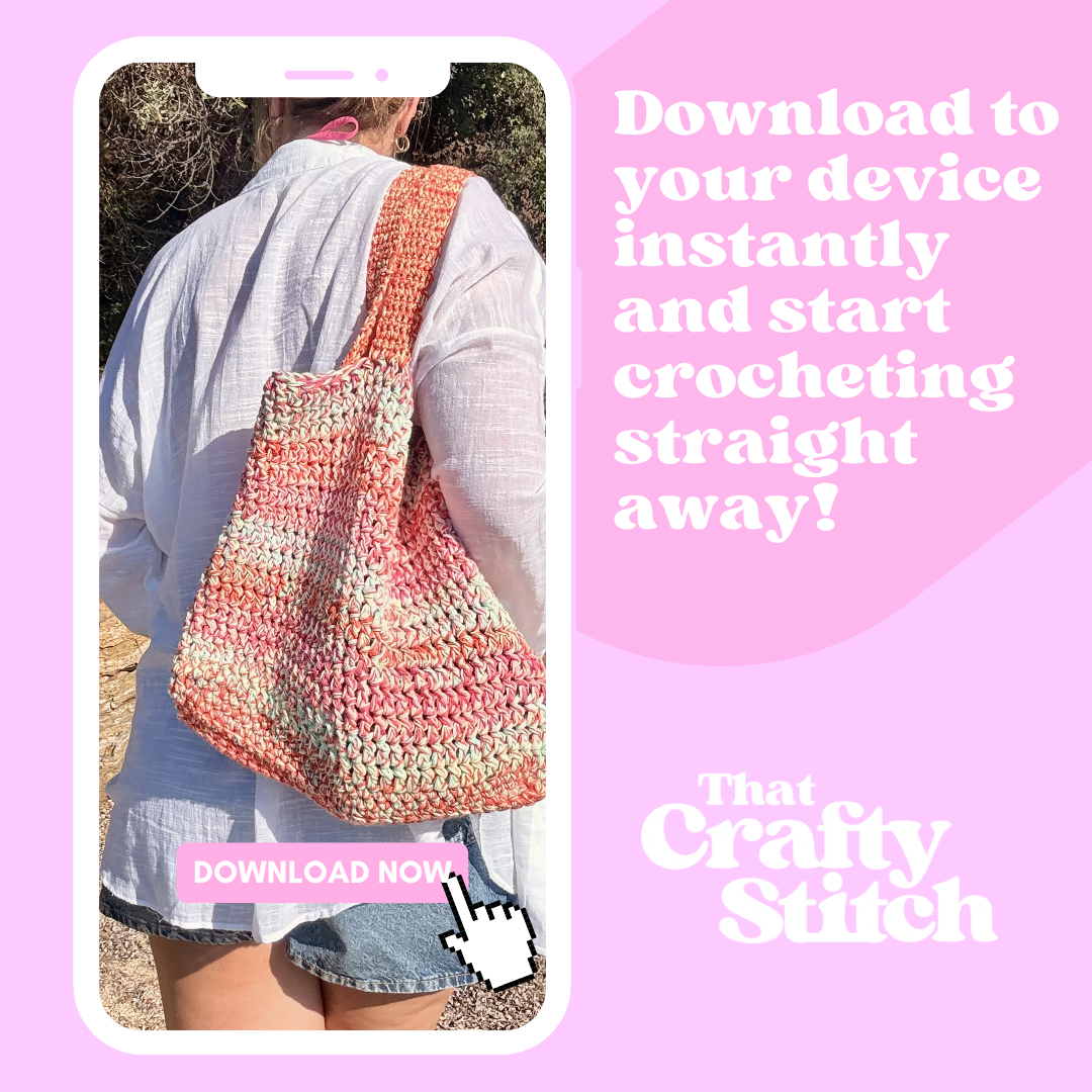 San Antonio Beach Bag Crochet Pattern | Digital Crochet pattern | Beach Bag Crochet pattern | beginner friendly crochet pattern