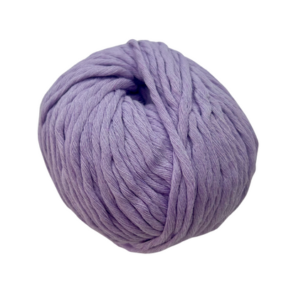 Wisteria Lilac chunky cotton yarn