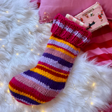 Christmas stocking knitting pattern