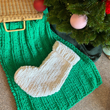 Knitting Pattern - Squishy Christmas Stocking