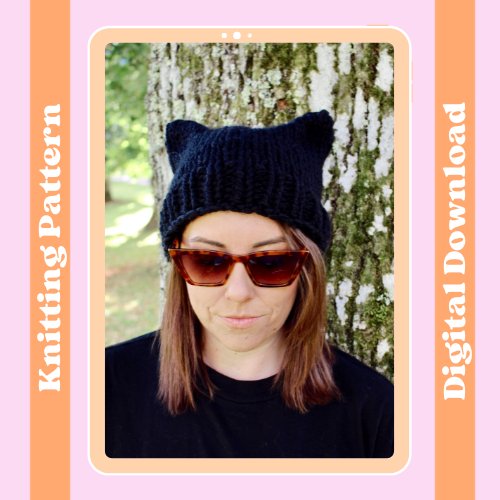 cat hat knitting pattern