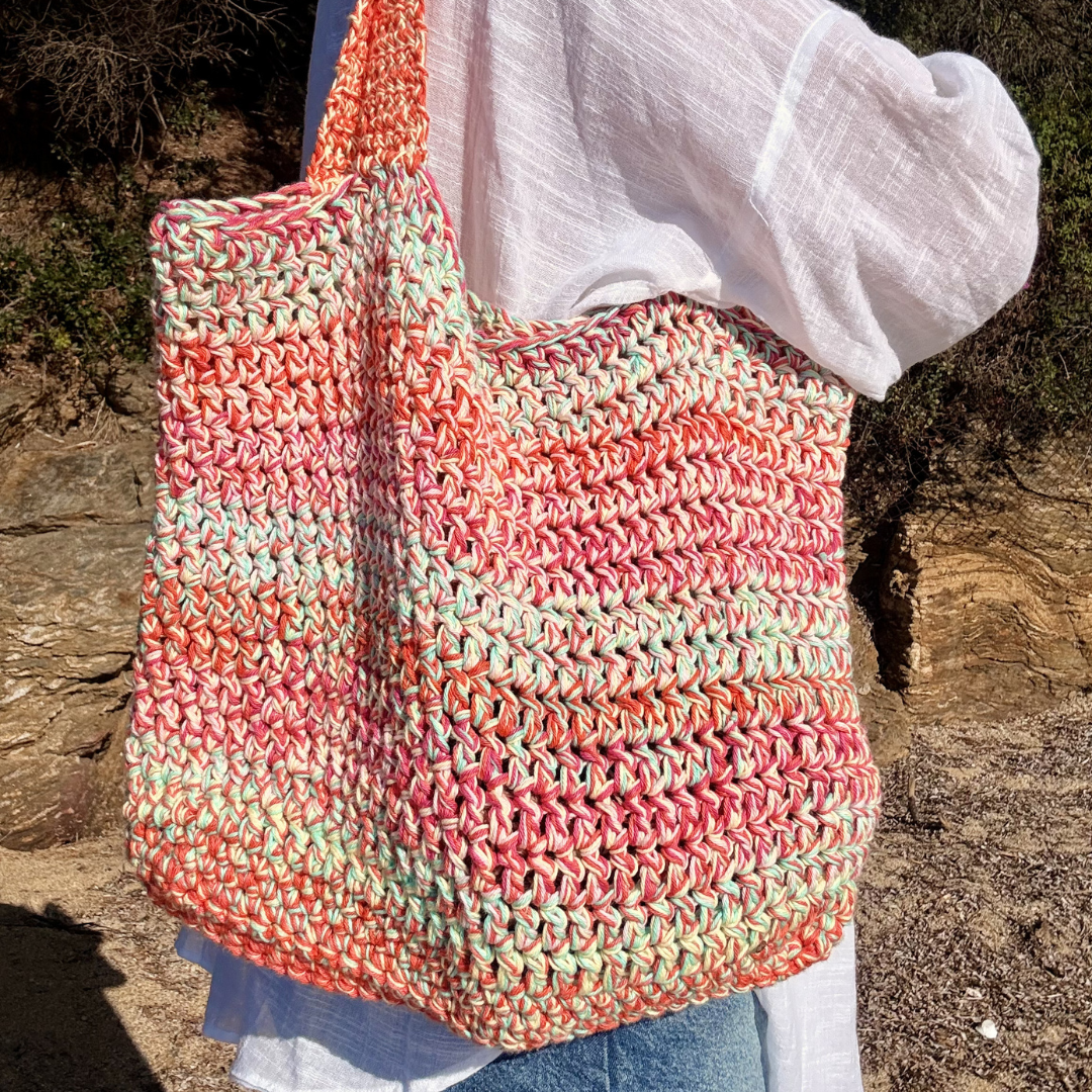 San Antonio Beach Bag Crochet Pattern | Digital Crochet pattern | Beach Bag Crochet pattern | beginner friendly crochet pattern