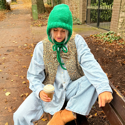 Knitted hood digital pattern | confident beginner intermediate level knitting pattern | digital knitting pattern