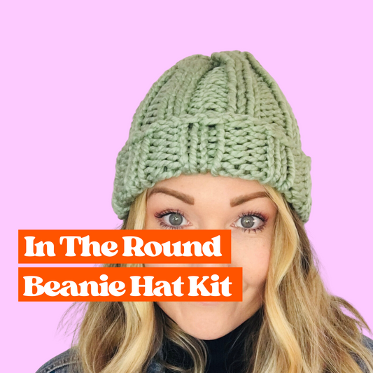 beginner friendly knit kit