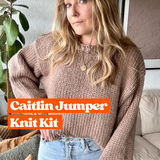 Caitlin jumper knitting kit