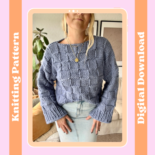chunky jumper knitting pattern