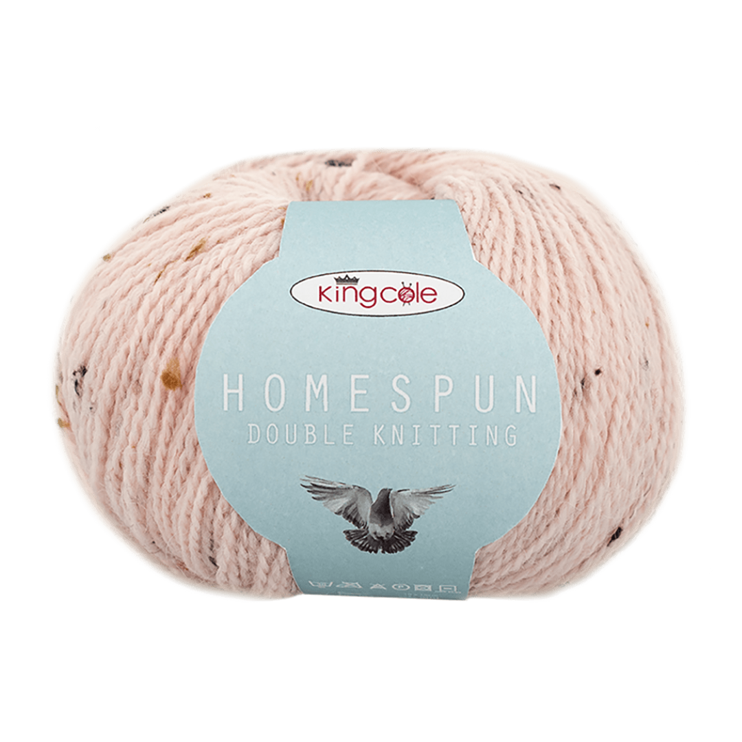 King Cole Home Spun DK | Double Knit | 50g | Wool blend dk yarn