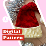 Knitting Pattern - Easy Santa Hat