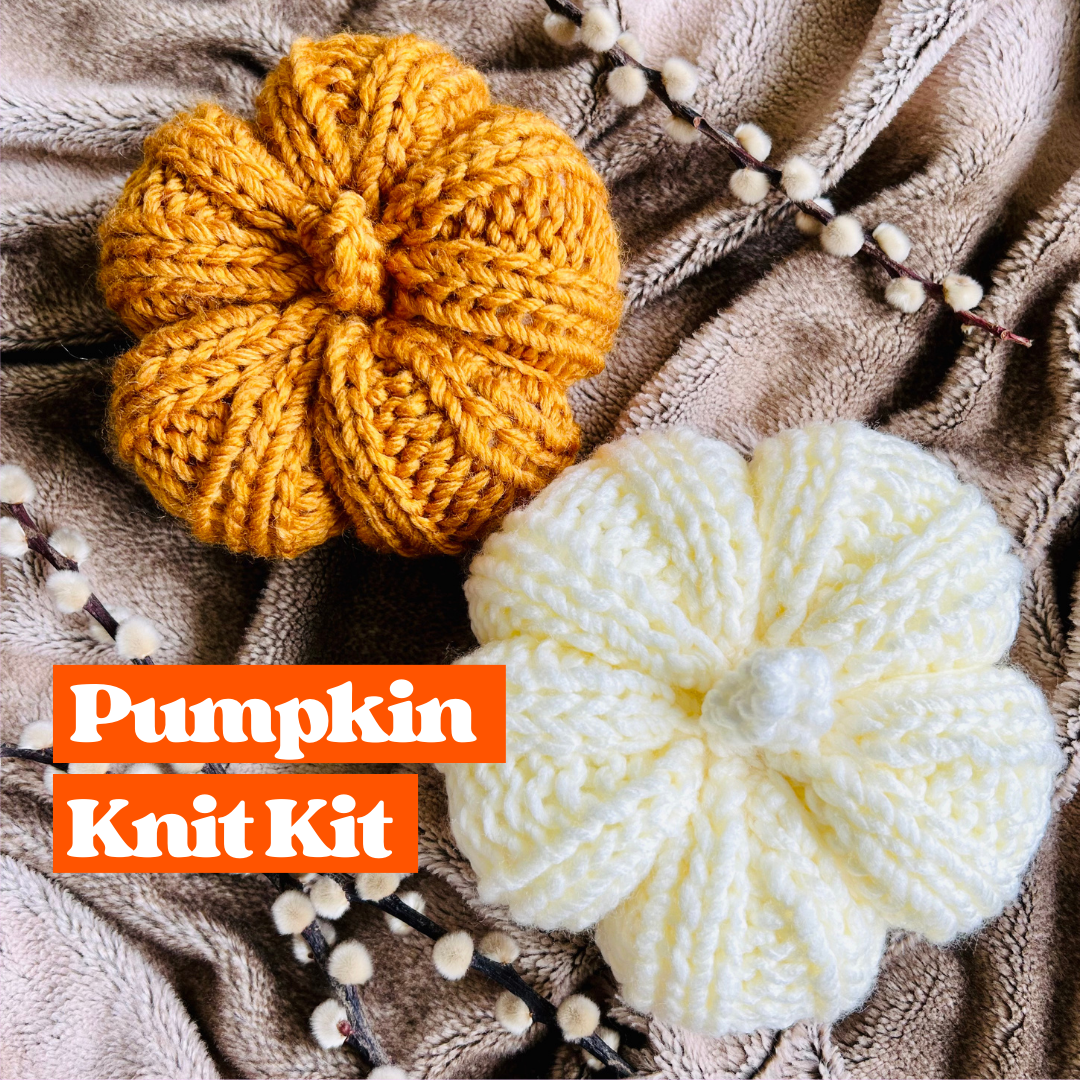 Pumpkin Knit Kit