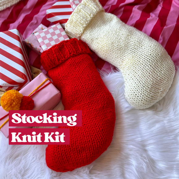 christmas stocking knit kikt