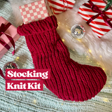christmas stocking knit kit