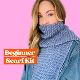 Knitting Kit - Beginner Scarf
