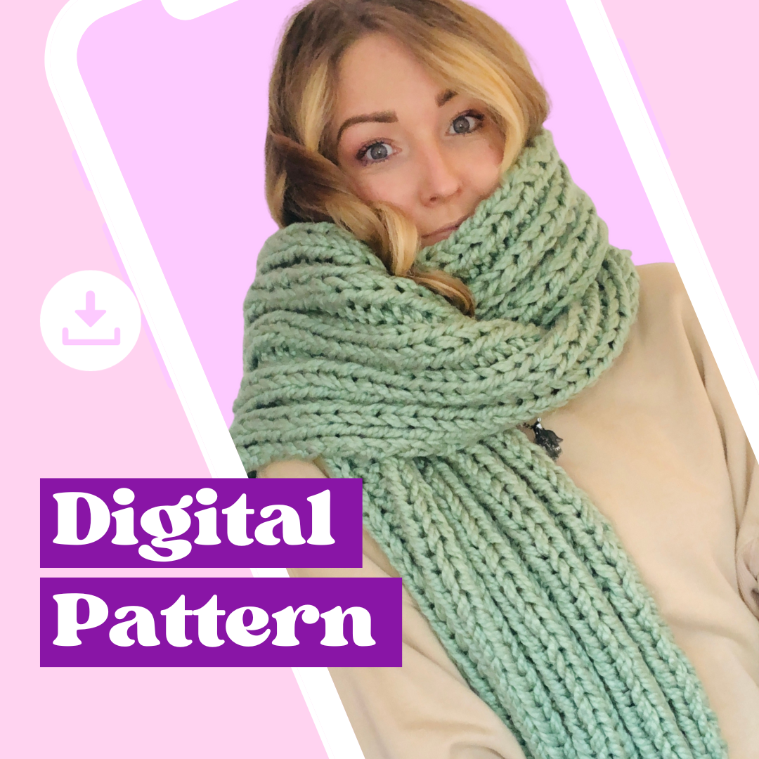 matching hat and scarf knitting pattern