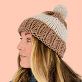 beginner friendly hat knit kit