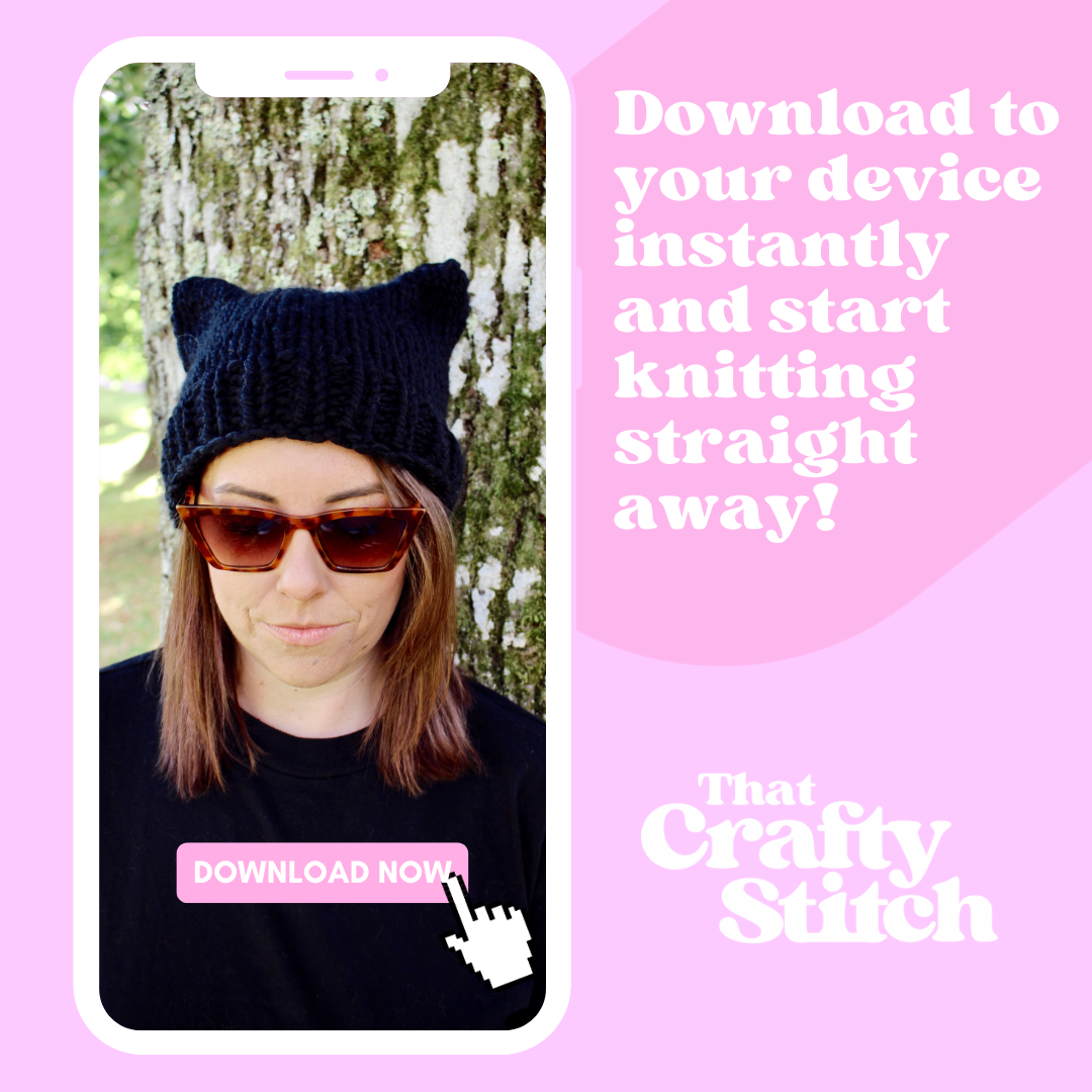 cat hat knitting patterns