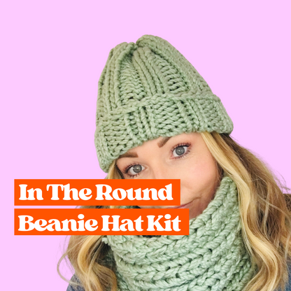 beginner friendly knitting kit